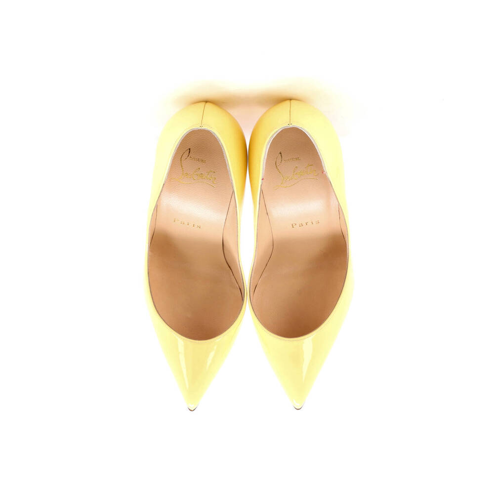 Christian Louboutin 100 Women's Pigalle Follies Pumps Patent - Picture 2 of 5